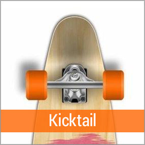 Kicktail Longboards