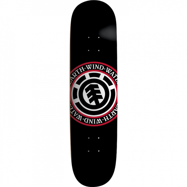 Element Seal 8.38" Black Skateboard Deck
