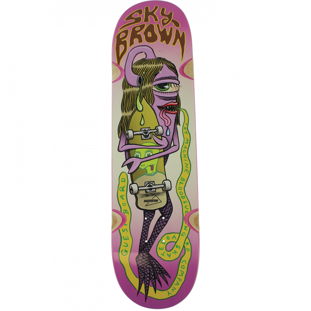 Toy Machine Sky Brown Guest 8.25" Skateboard Deck
