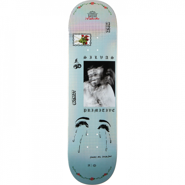 Primitive Silvas Jackson 8.38" Skateboard Deck - Longboards USA