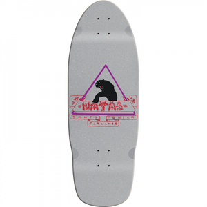 Santa Monica Airlines atas Black Panther 1St Ed. 10X29" Sil Dip Skateboard Deck - Longboards USA