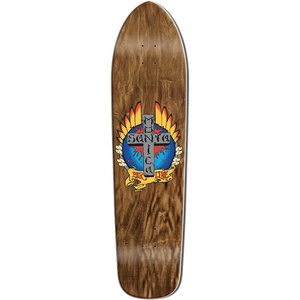 Santa Monica Airlines tigmata Longboard 9.125X36.5" Dark Stain Skateboard Deck - Longboards USA