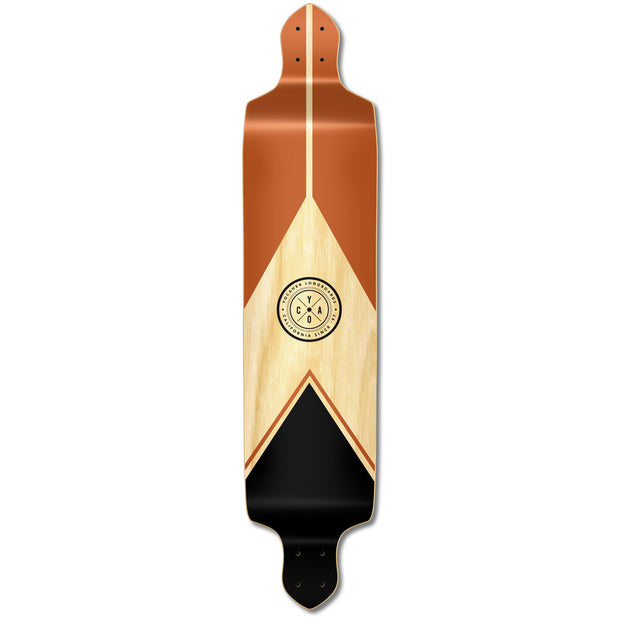 Yocaher Mountain 41.25" Drop Down Longboard Deck - Earth Series