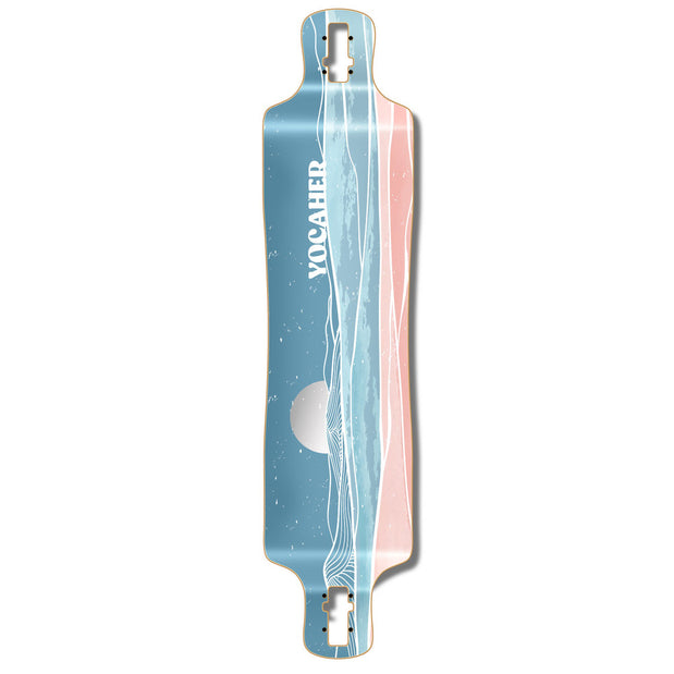 Yocaher Horizon Night 40" Lowrider Longboard Deck