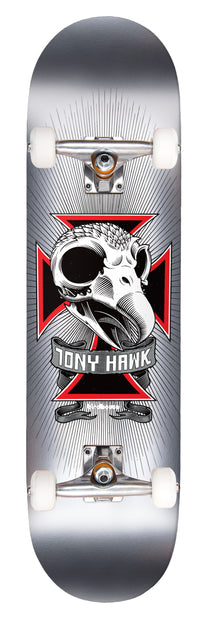 Birdhouse Tony Hawk Skull 2 Chrome Foil 7.75" Skateboard