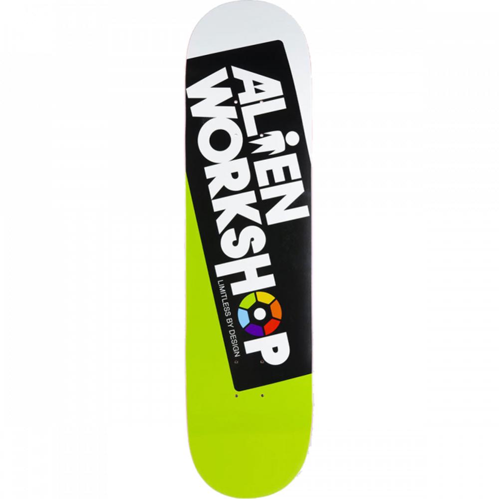 Alien Workshop Filmworks Green 8.25" Skateboard Deck - Longboards USA