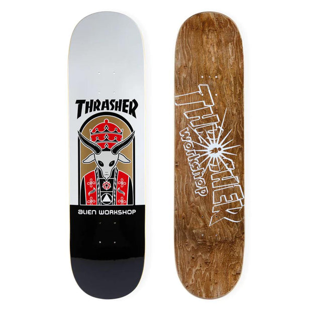 Alien Workshop Priest Thrasher 8.5" Skateboard Deck - Longboards USA