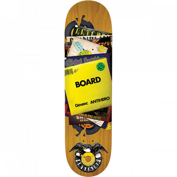 Antihero Cardiel Studio 8.62" Skateboard Deck - Longboards USA