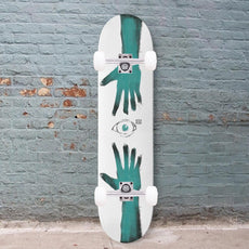 Catch The Eye Green Custom 8.25" Skateboard or Wall Art - Longboards USA