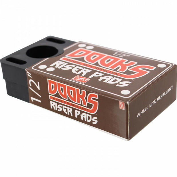 Dooks Rubber Risers 1/2" for Longboards | set of 2 - Longboards USA