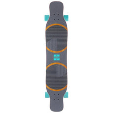 Dusters Wanderlust 47″ Teal/Purple Dancing Longboard - Longboards USA