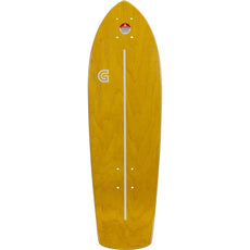 Goldcoast Classic Golden 28" Cruiser Longboard Deck - Longboards USA