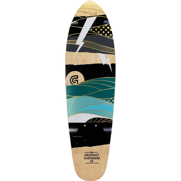 Goldcoast Salvo Cruiser Longboard Deck - Longboards USA