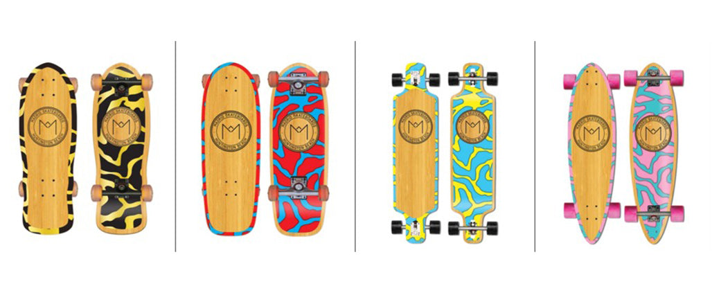 Madrid Longboards - Harbor Series Bamboo Longboards