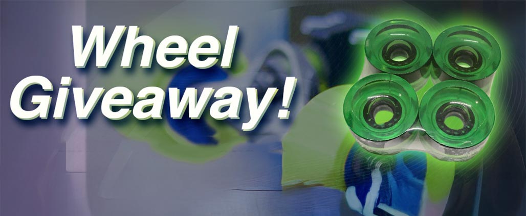 Win Green Longboard Wheels!