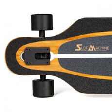 Magneto Slot Machine 40" Bamboo Fiberglass Drop-Though Longboard - Longboards USA