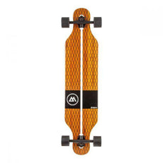 Magneto Slot Machine 40" Bamboo Fiberglass Drop-Though Longboard - Longboards USA