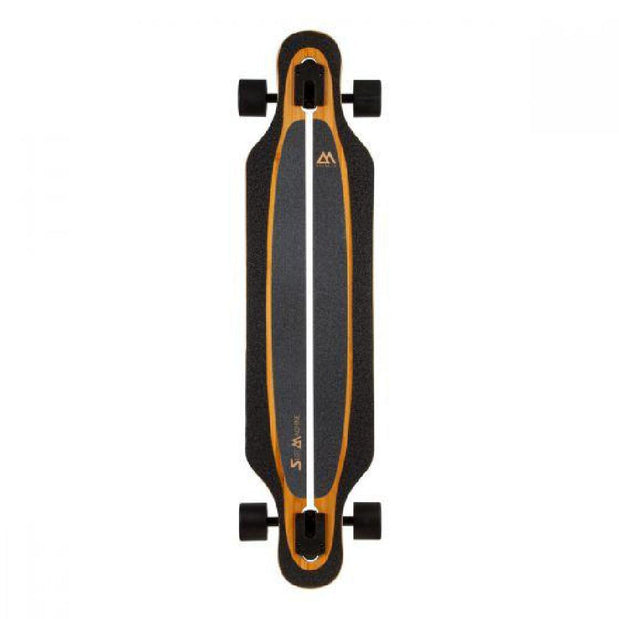 Magneto Slot Machine 40" Bamboo Fiberglass Drop-Though Longboard - Longboards USA