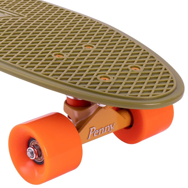 Original Penny Burnt Olive 27" Skateboard - Longboards USA