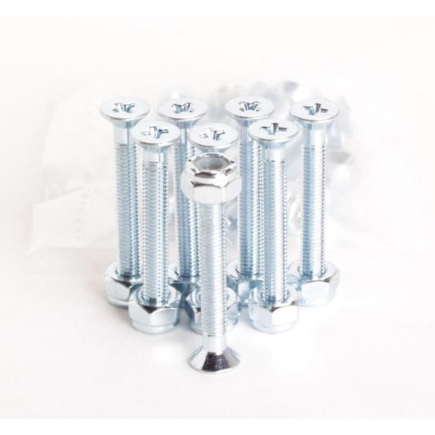 Phillips Hardware Set 1.5" for Longboards and Skateboards - Silver - Longboards USA