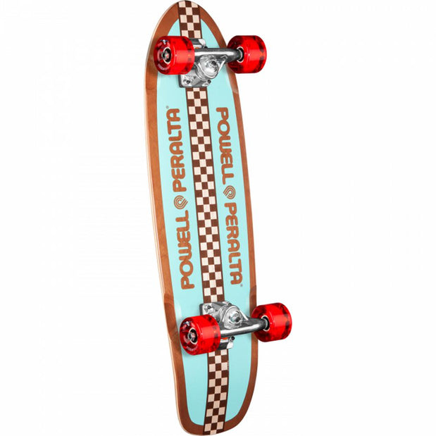 Powell Peralta Surfer Retro Check 8.37" Skateboard - Longboards USA