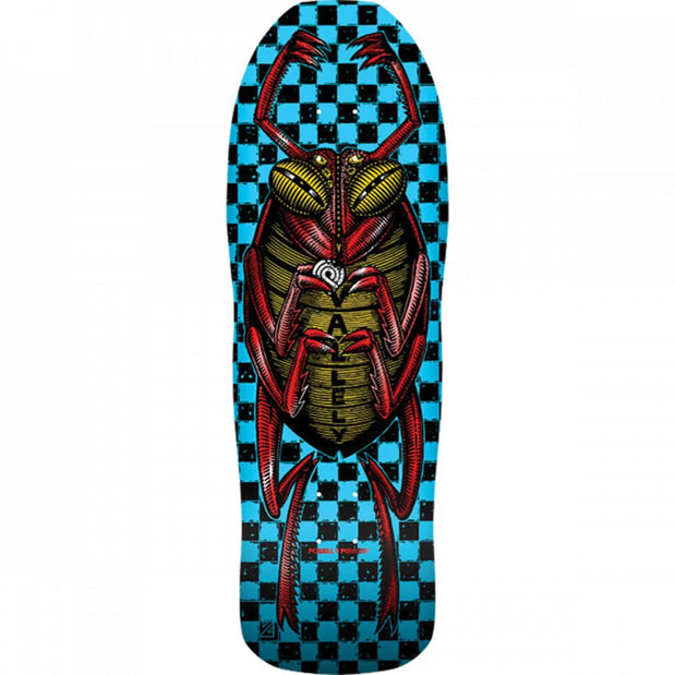 Powell Peralta Vallely Bug 10" Blue/Red Foil Skateboard Deck - Longboards USA