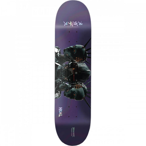 Primitive Robert Neal Threat 8.38" Purple Skateboard Deck - Longboards USA