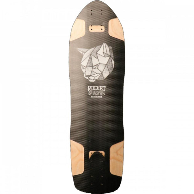 Rocket Domination Schenk 31" Downhill/Freeride Longboard Deck - 10th Year Series - Longboards USA