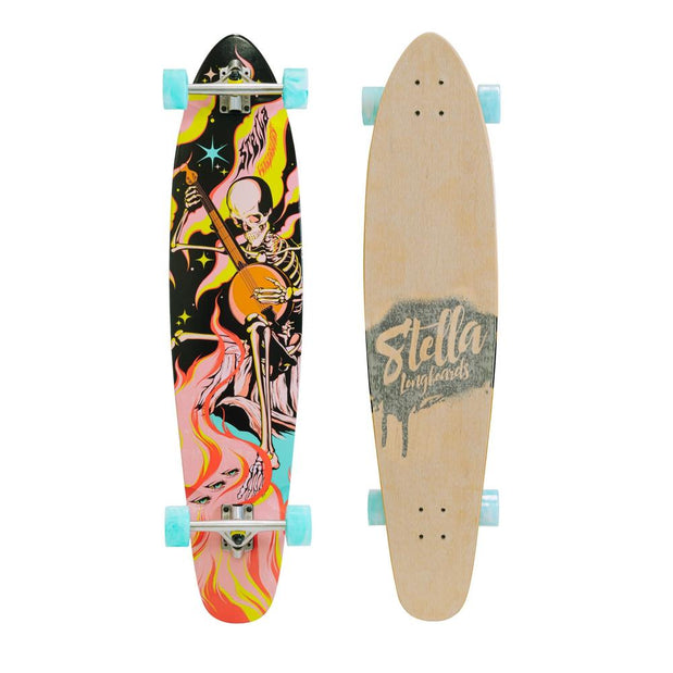 Stella 42” Kicktail Banjo Longboard Complete - Longboards USA