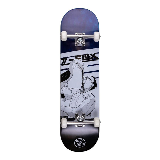 Z-Flex Darling Companion Blue 8.5" Skateboard - Longboards USA