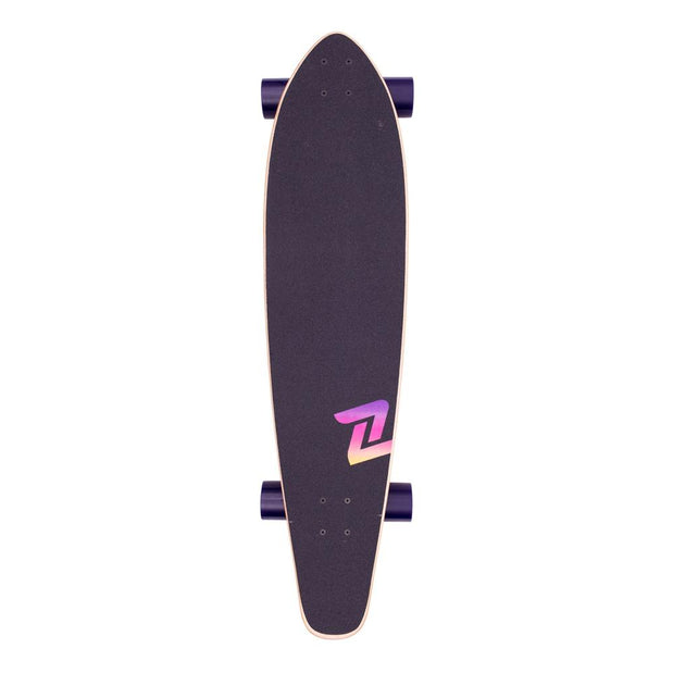 Z-Flex P.O.P Purple Fade 39" Kicktail Longboard - Longboards USA