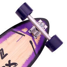 Z-Flex P.O.P Purple Fade 39" Kicktail Longboard - Longboards USA
