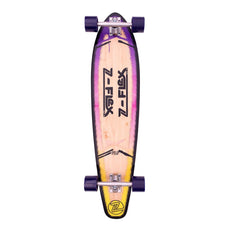 Z-Flex P.O.P Purple Fade 39" Kicktail Longboard - Longboards USA