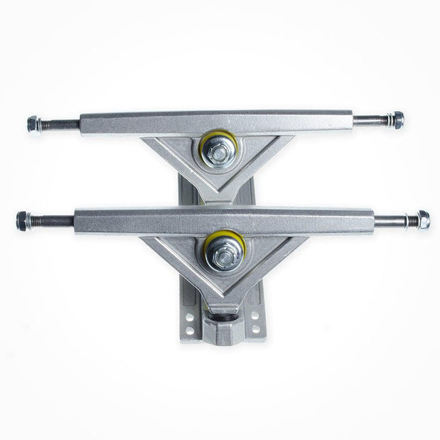 180mm Raw Reverse Kingpin Longboard Trucks - Longboards USA