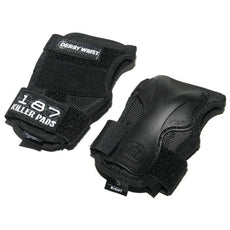 187 Killer Pads Derby Wrist Guard S-Black - Longboards USA