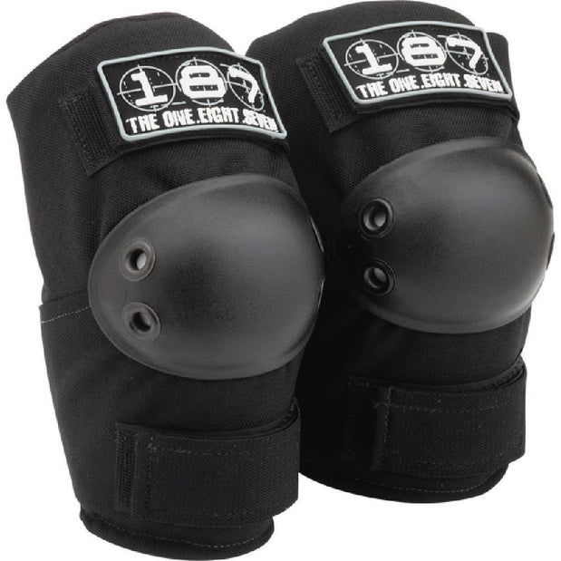 187 Standard Elbow Pads Xs-Black - Longboards USA