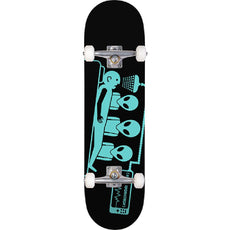 Alien Workshop Abduction Black/Teal 7.5" Skateboard - Longboards USA