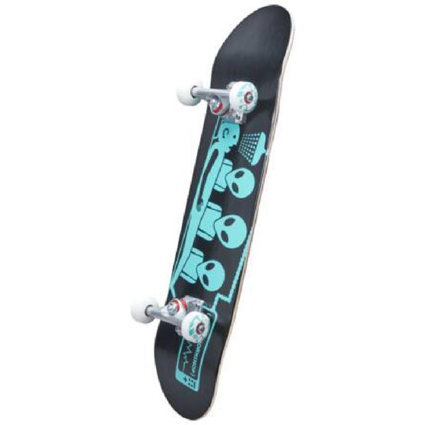 Alien Workshop Abduction Black/Teal 7.5" Skateboard - Longboards USA