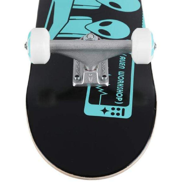 Alien Workshop Abduction Black/Teal 7.5" Skateboard - Longboards USA