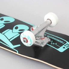 Alien Workshop Abduction Black/Teal 7.5" Skateboard - Longboards USA