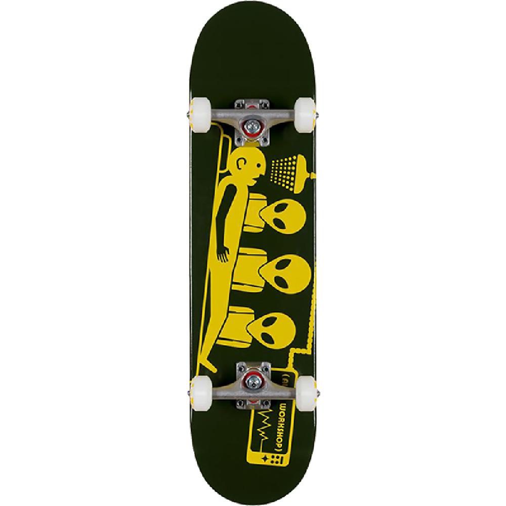 Alien Workshop Abduction Green/Yellow 8.0" Skateboard - Longboards USA