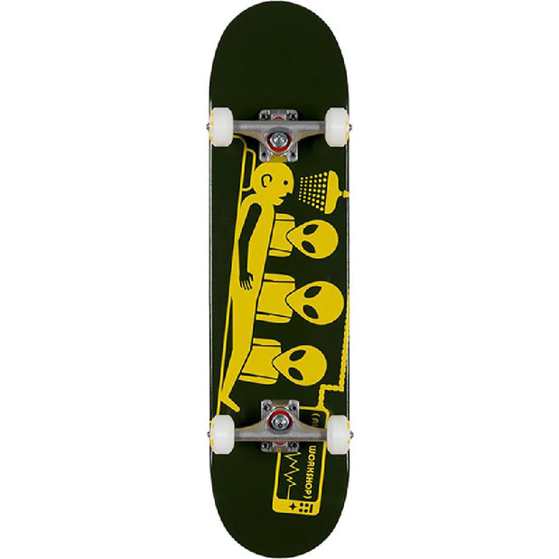 Alien Workshop Abduction Green/Yellow 8.0" Skateboard - Longboards USA