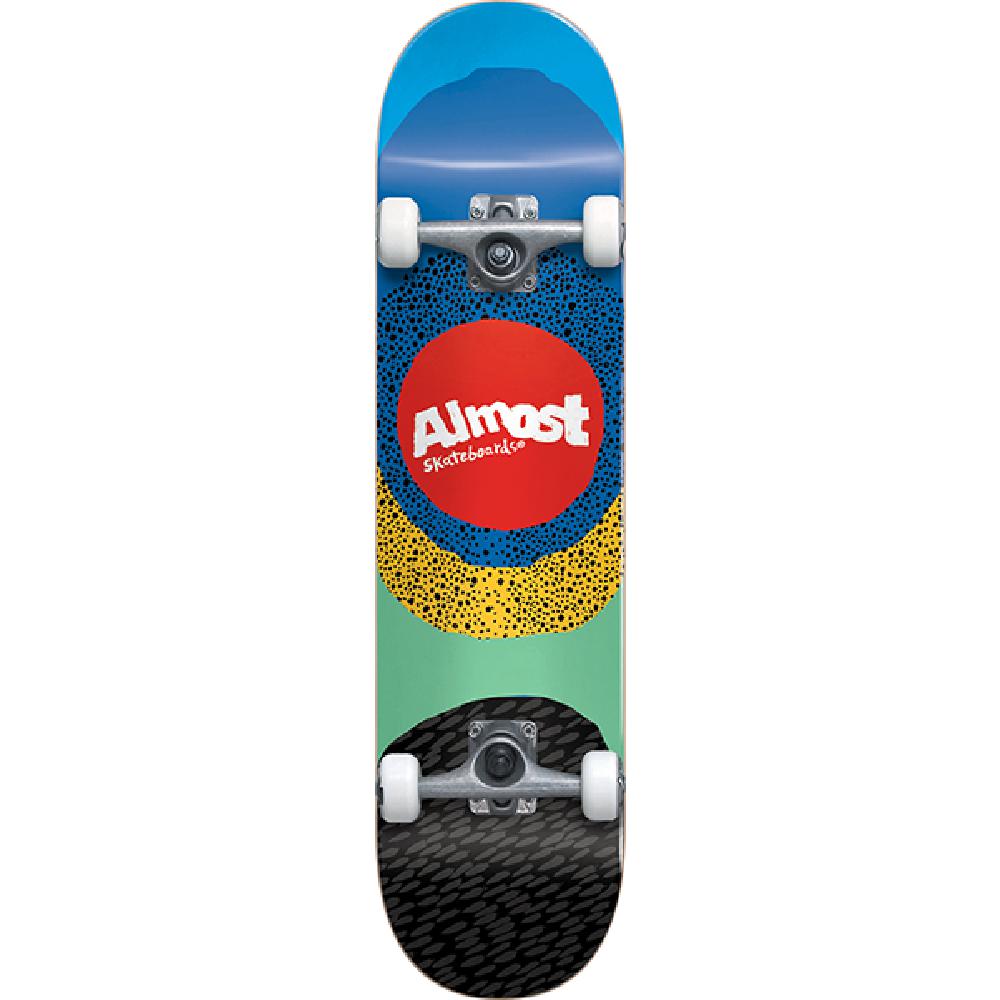 Almost Radiate Blue 8.25" Skateboard - Longboards USA