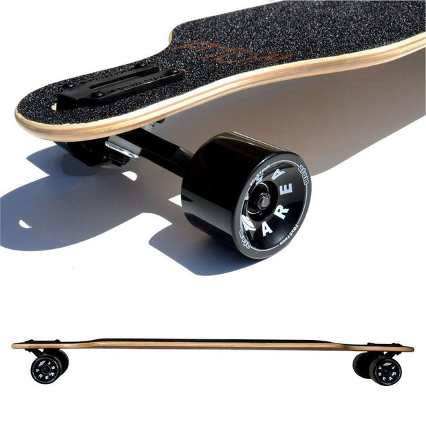 Atom Bamboo Tiki Drop-Through Longboard - 40 Inch - Longboards USA