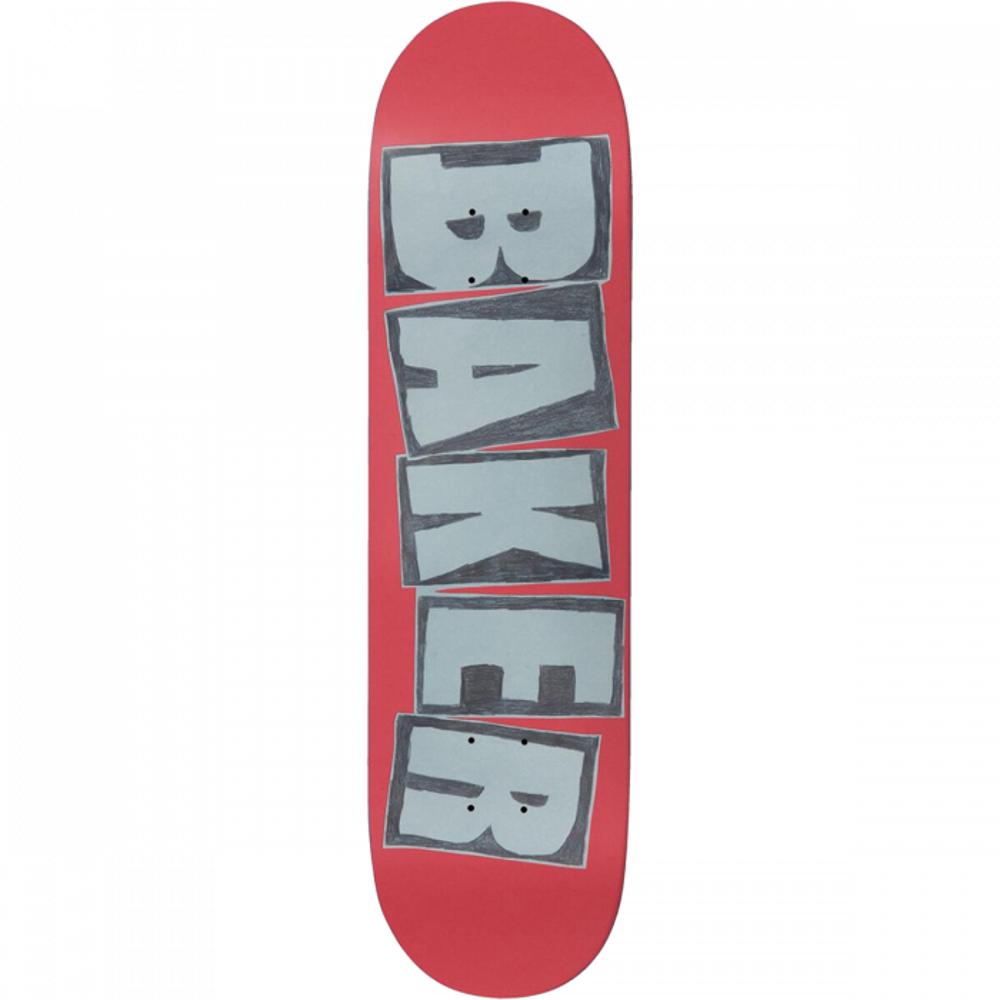Baker Beasley Sketchy Red 8.5" Skateboard Deck - Longboards USA