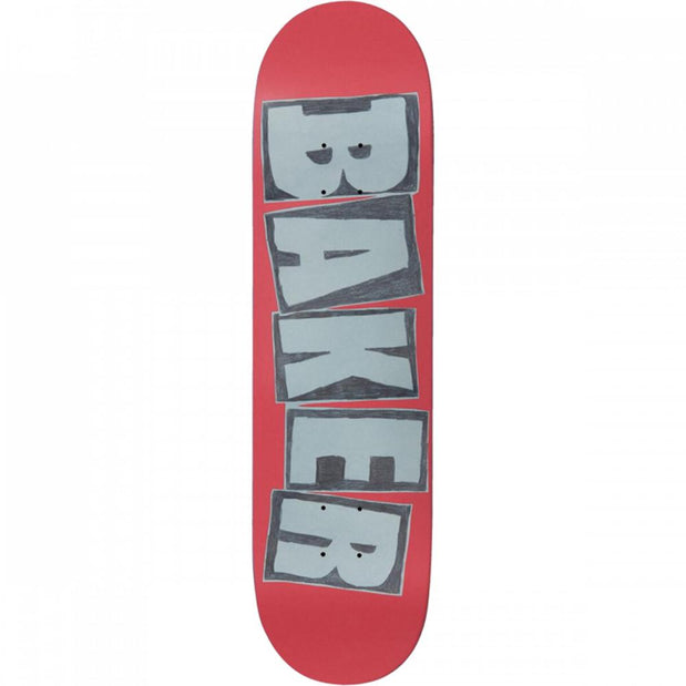 Baker Beasley Sketchy Red 8.5" Skateboard Deck - Longboards USA