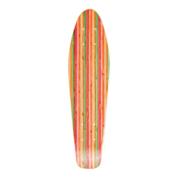 Bamboo Colorful 22.5" Mini Cruiser - Longboards USA