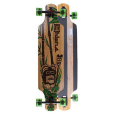 Bamboo Drop Through Tiki God 40" Longboard - Longboards USA