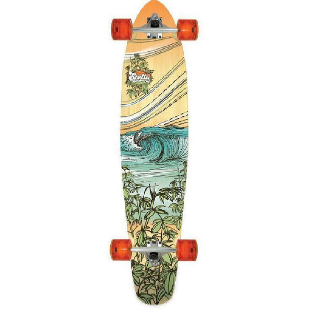 Bamboo Kicktail Breakers 42" Stella Longboard - Longboards USA