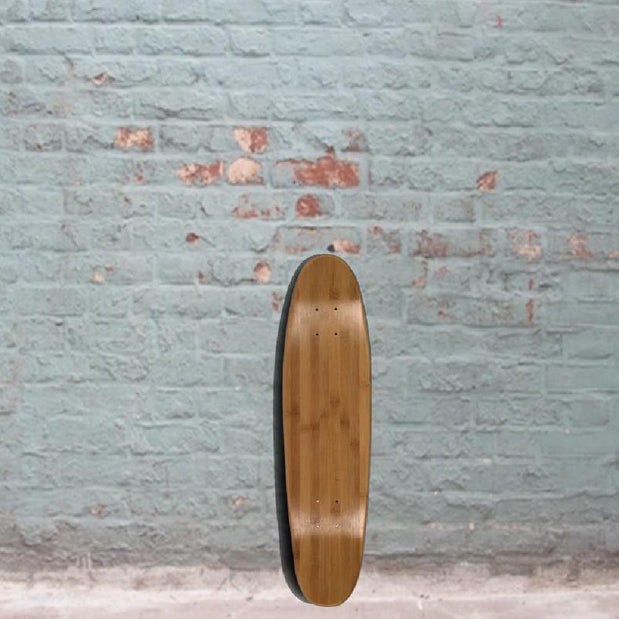 Bamboo Nickel penny Cruiser Skateboard 28" x 7" Deck - Longboards USA